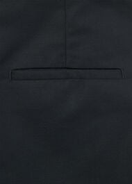 Side Pleat Tapered Trouser