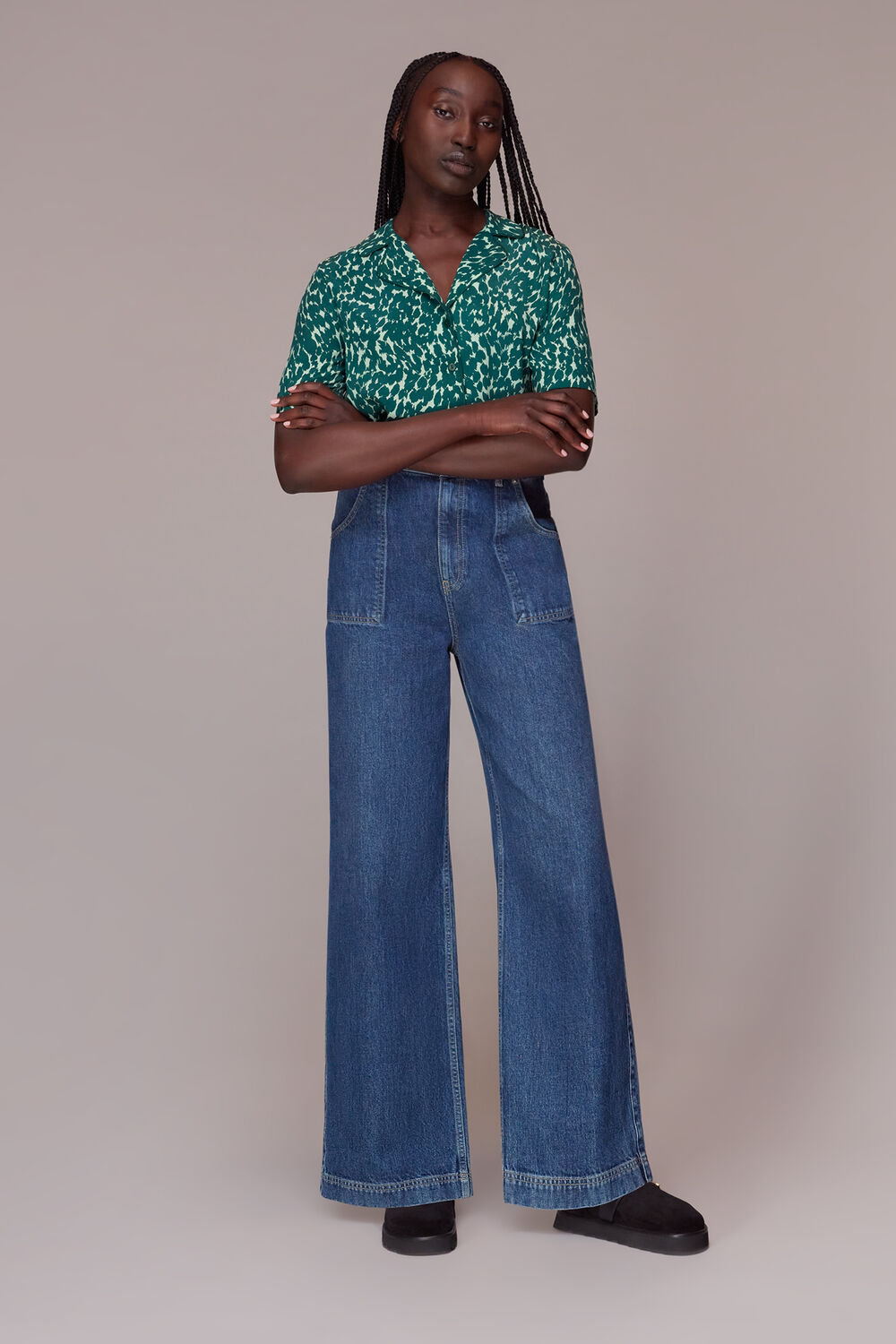 Sahara Cat Alena Pyjama Shirt