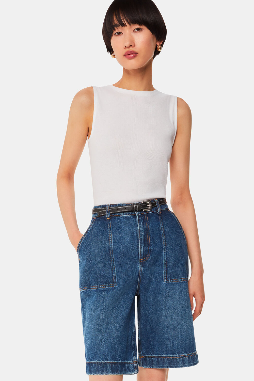 Raya Longline Denim Short