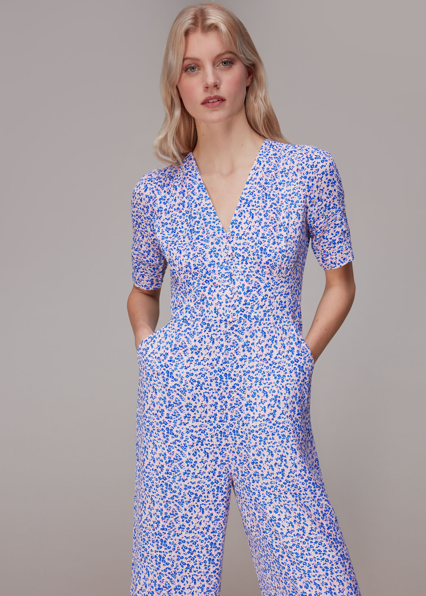 GARDEN CUFF JUMPSUIT main image 0