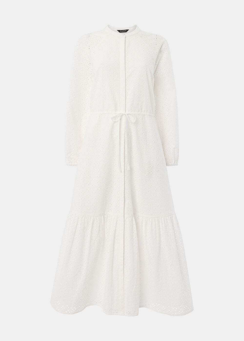 Petite Broderie Midi Dress