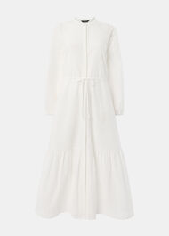 Petite Broderie Midi Dress