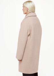 Petite Anita Wool Boucle Coat