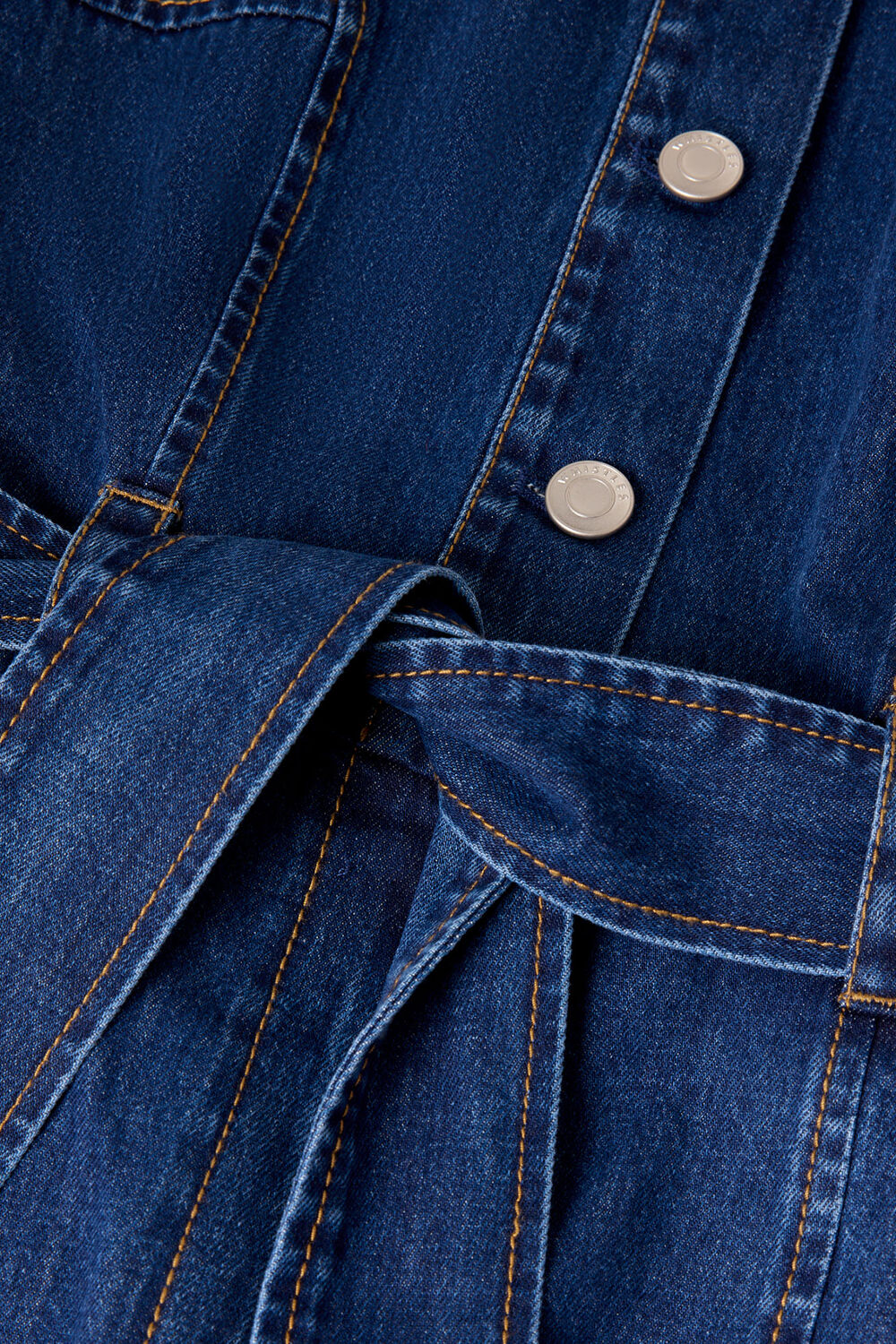 Denim Button Down Jumpsuit