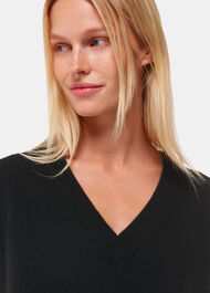 Cashmere V Neck Tank