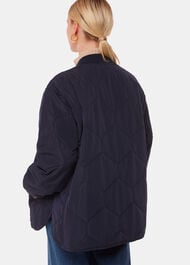 Ida Short Quilted Coat