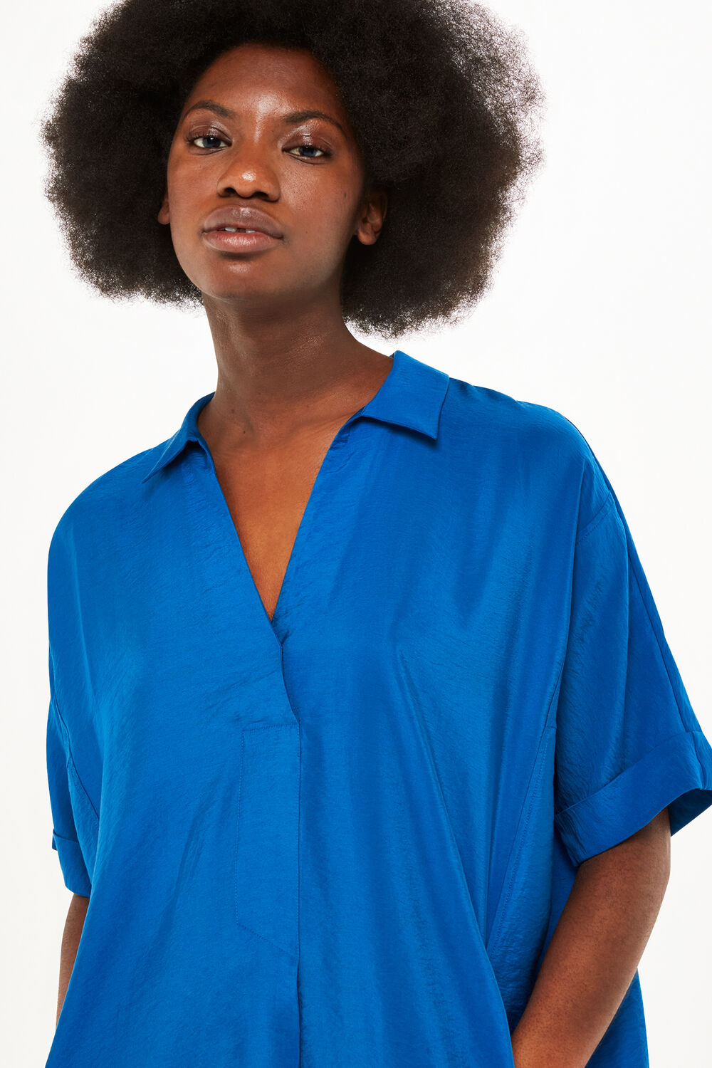 Melanie Relaxed Shirt Dress
