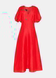 Silk Blend Taffeta Maxi Dress