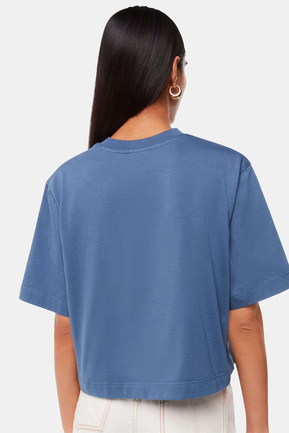 Cropped Relaxed Tee