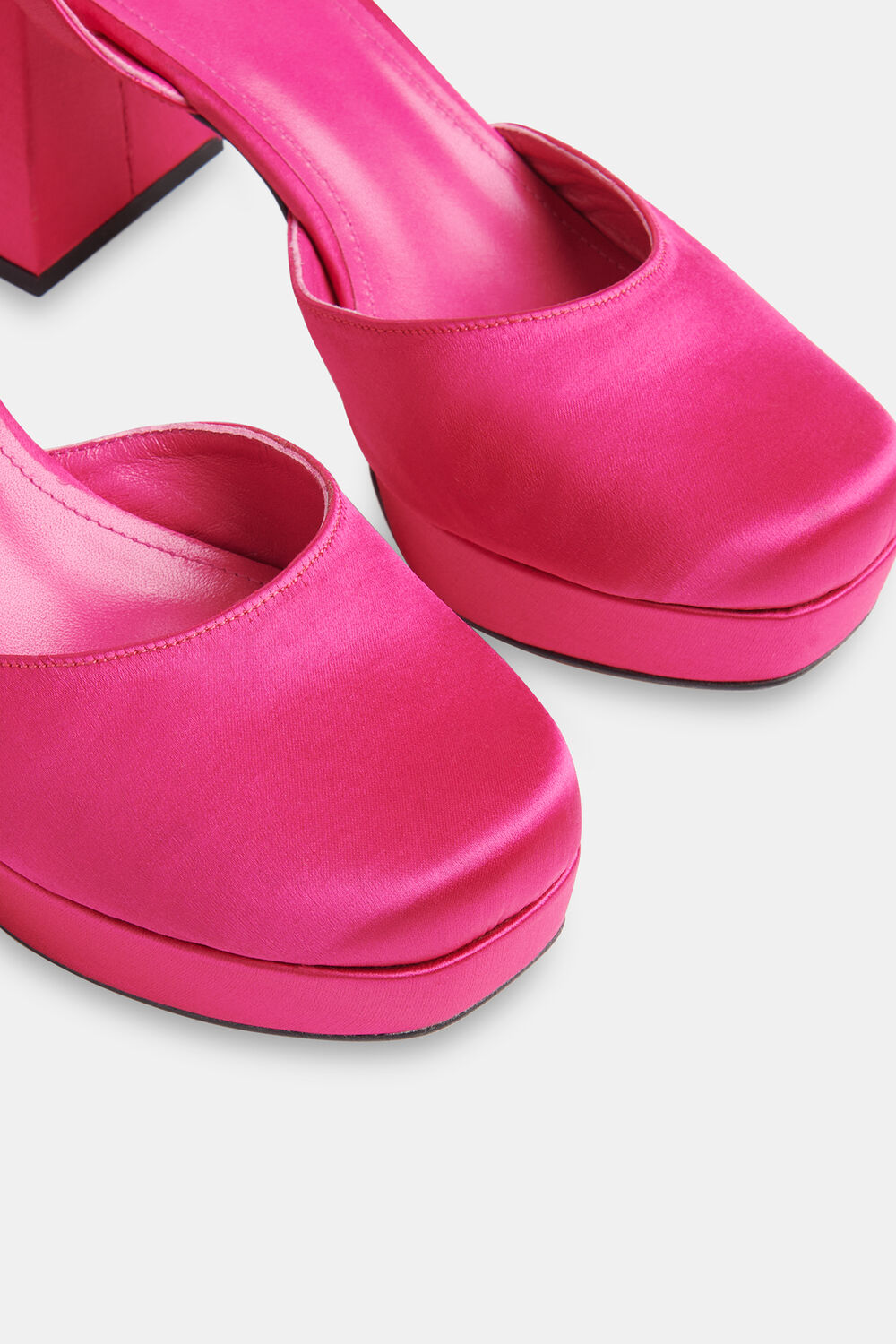 Estella Satin Platform Shoe