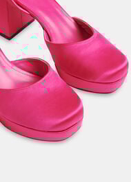 Estella Satin Platform Shoe