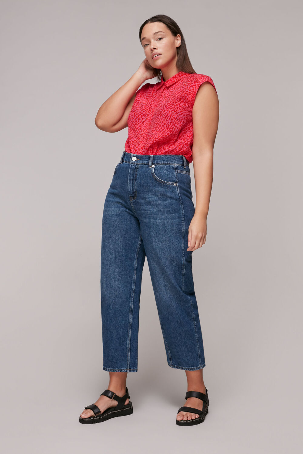 Pink Diagonal Shirt