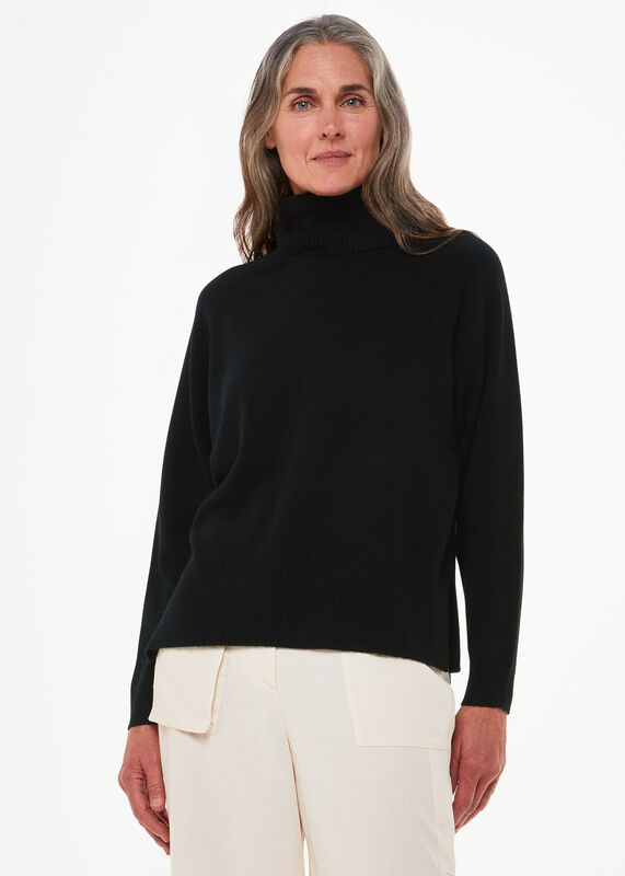 Cashmere Roll Neck