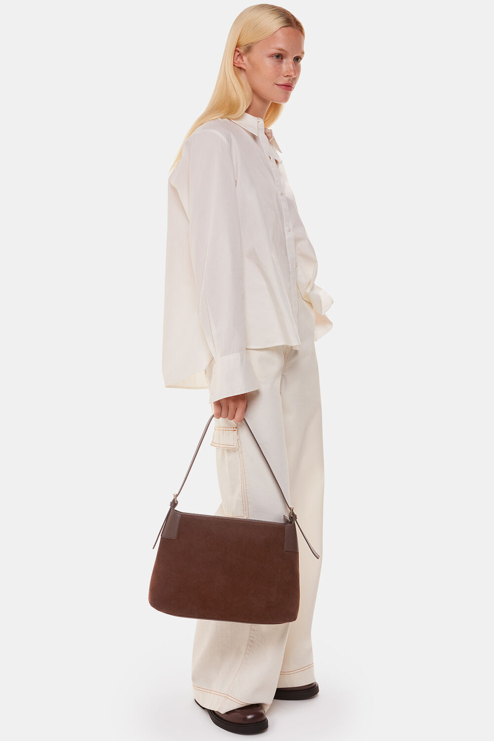 Paloma Suede Shoulder Bag