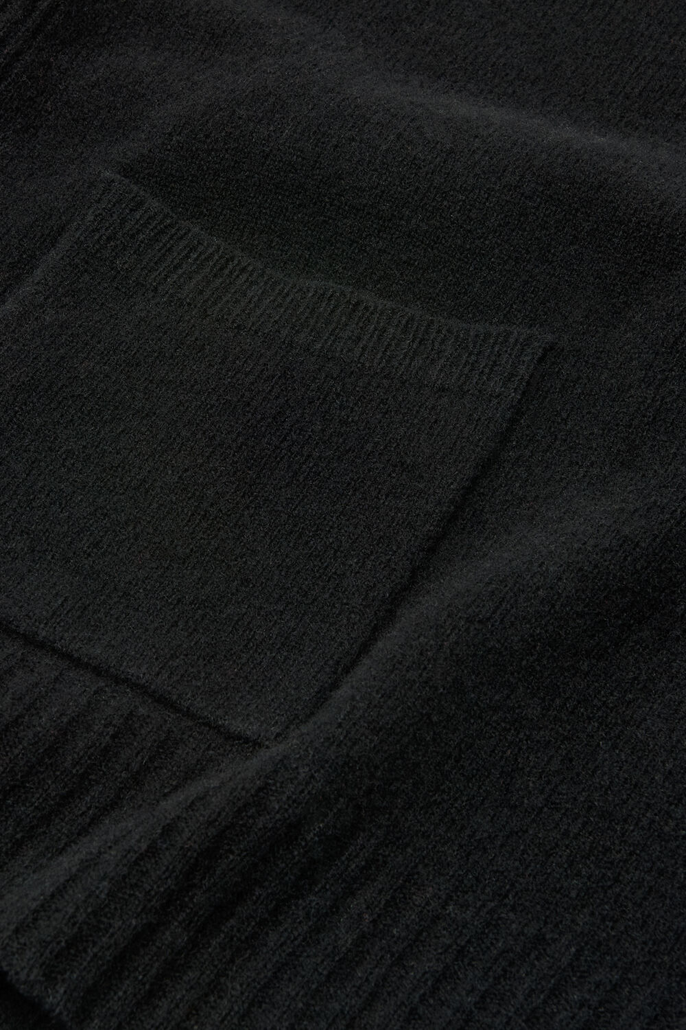 Pocket Detail Wool Jumper