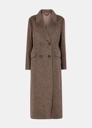 Maxi Double Breasted Wool Coat