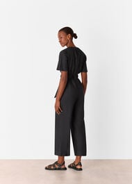Petite Fiona Linen Button Jumpsuit