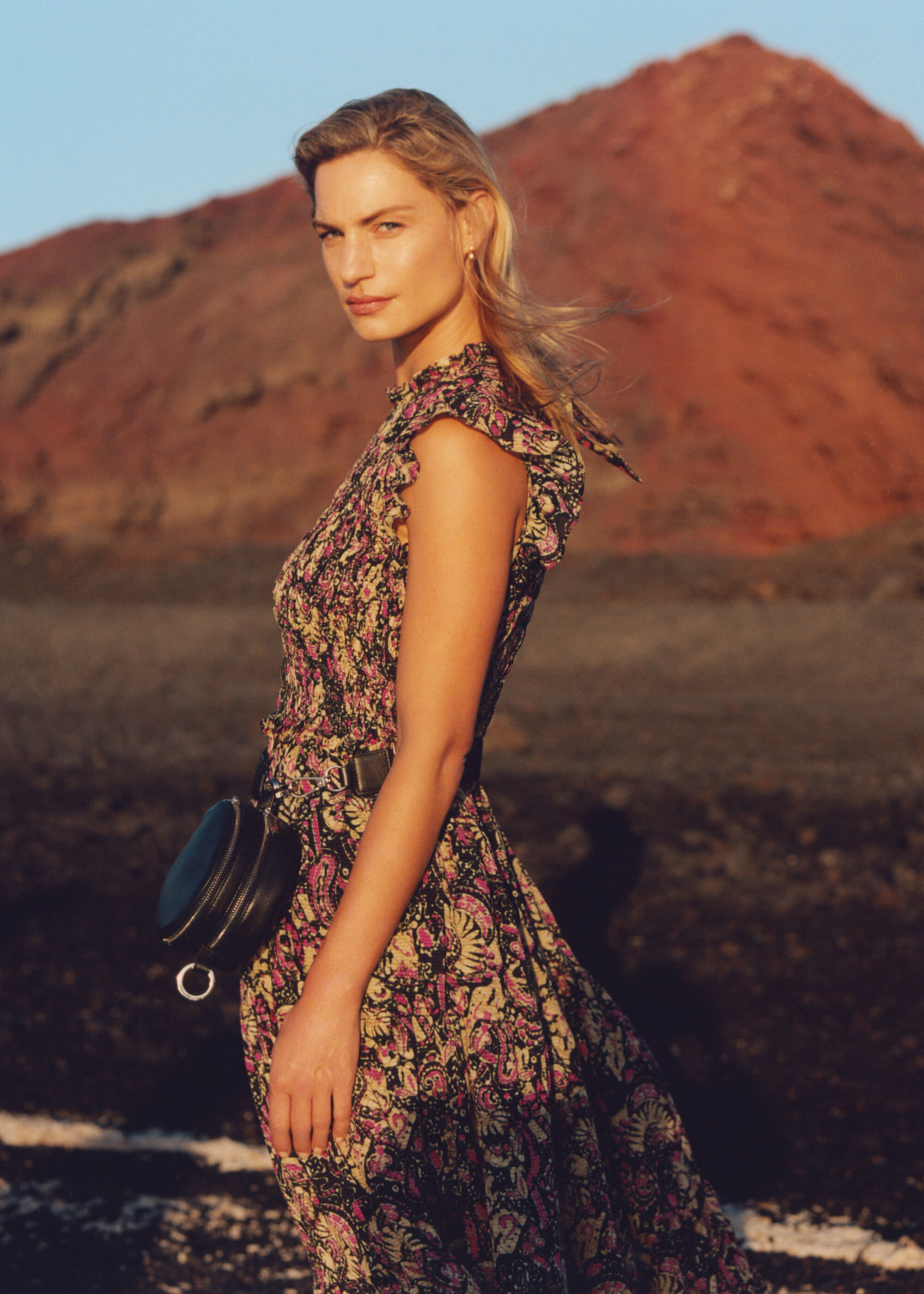 Silk new arrivals smock dress