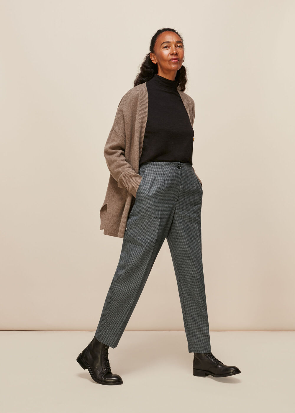 Multicolour Anita Easy Check Pants&nbsp;
