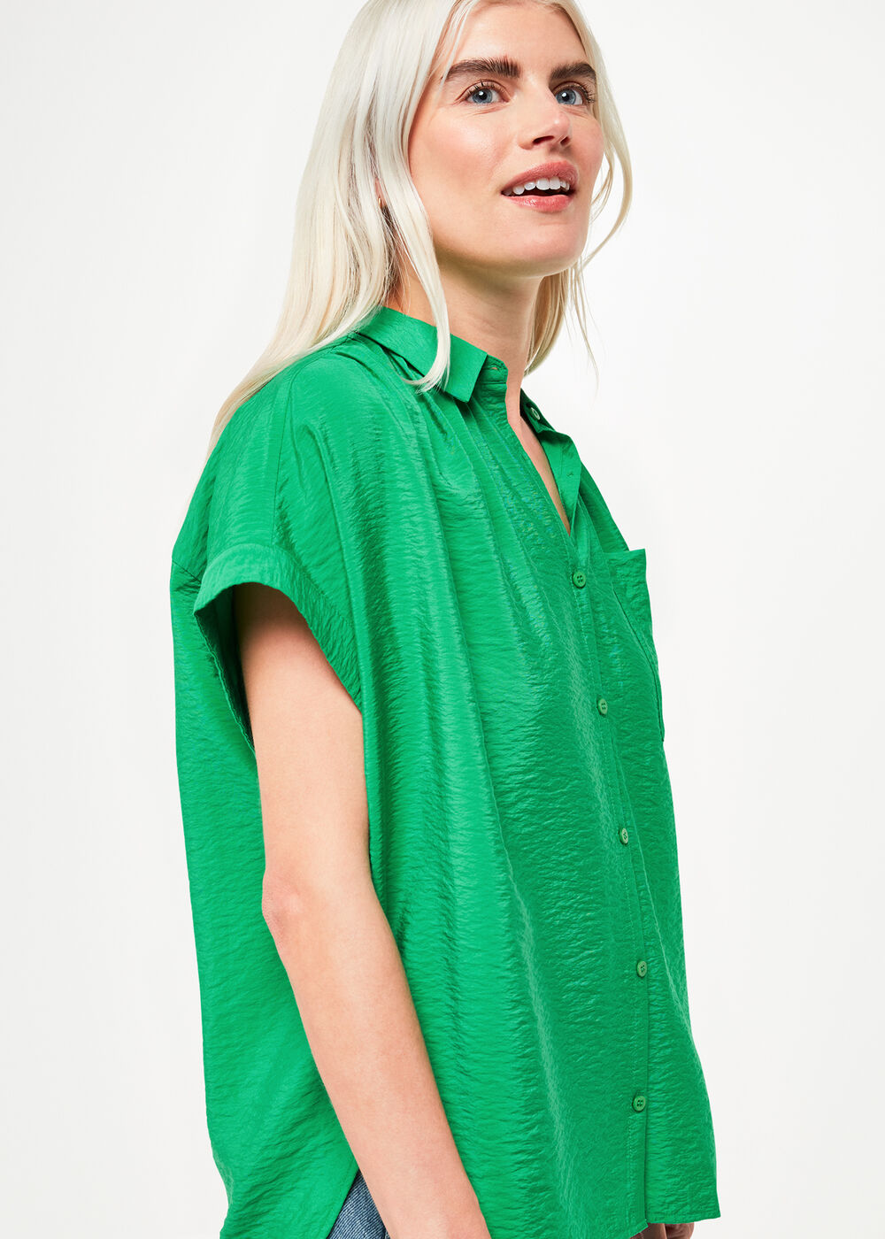 Petite Nicola Button Up Shirt