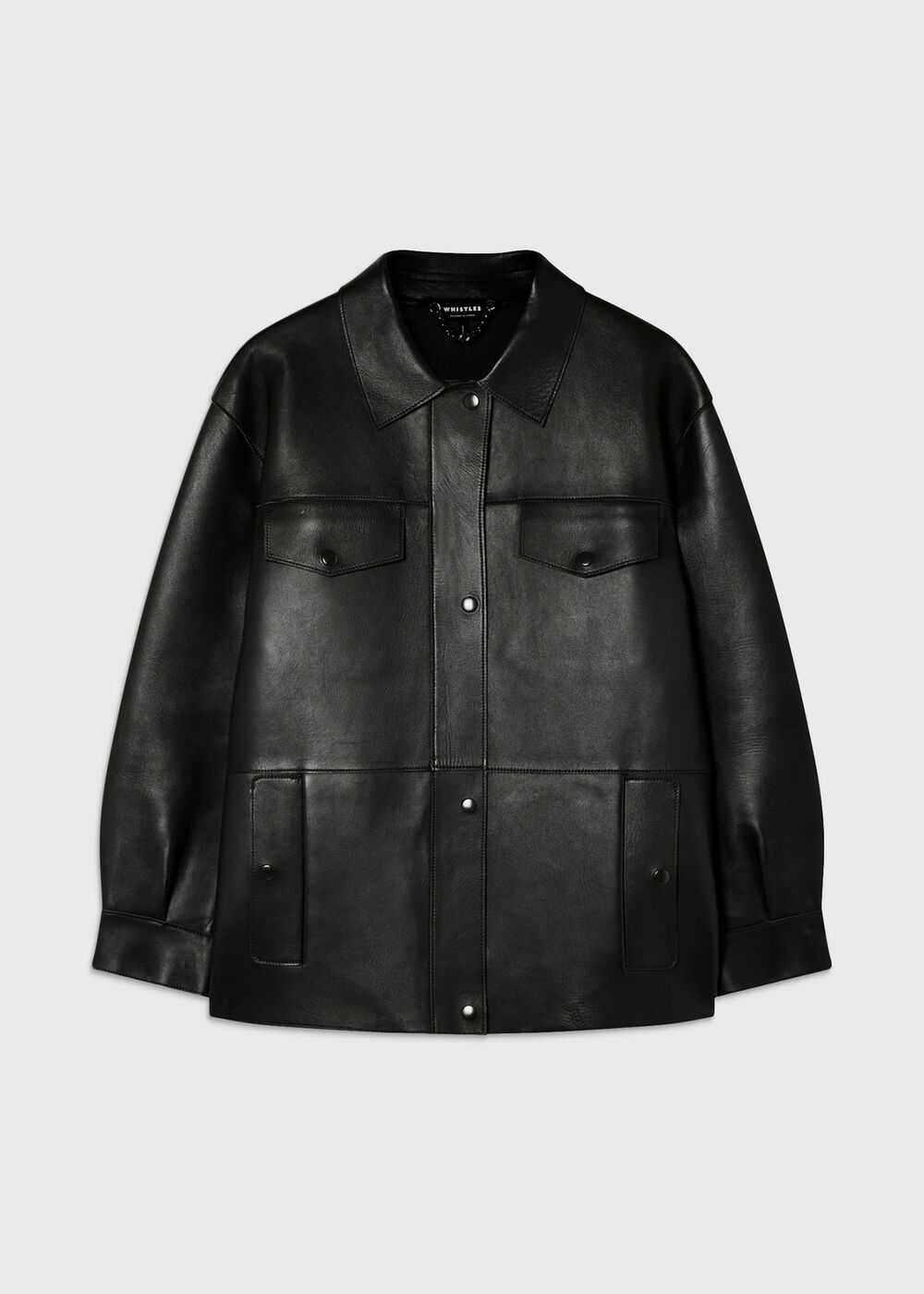Clean Bonded Leather Jacket