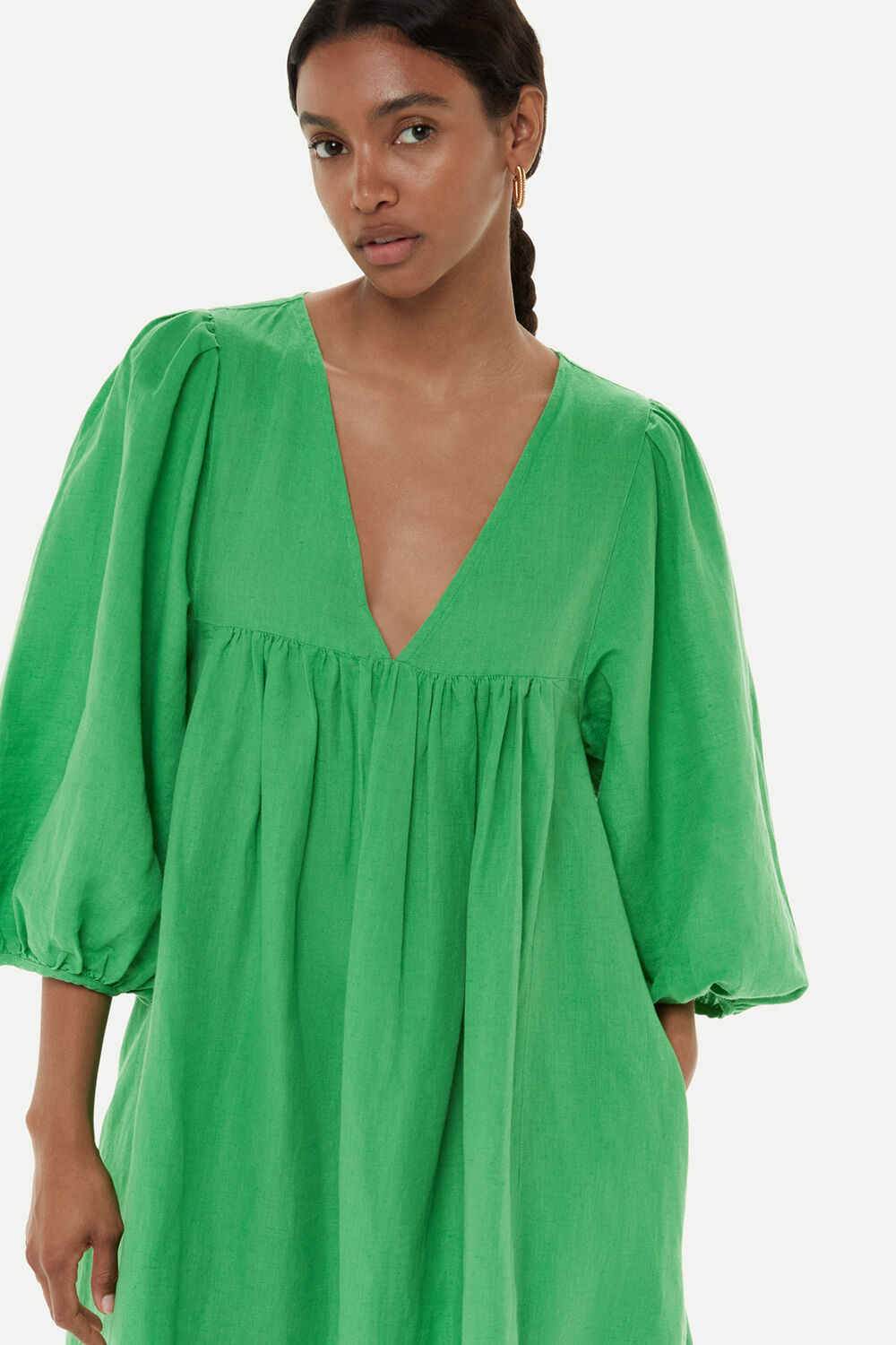 Gloria Linen Blend Dress