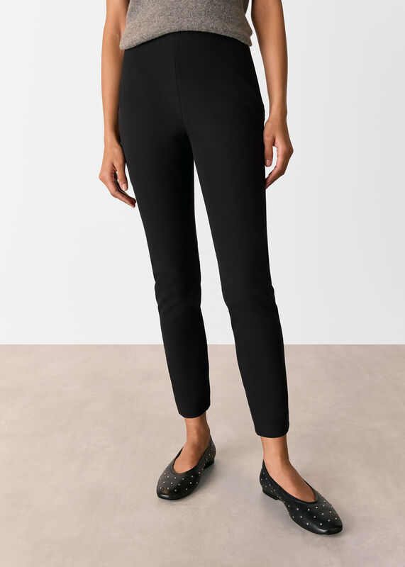 Black Super Stretch Pants 