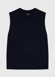 Round Neck Detail Tank