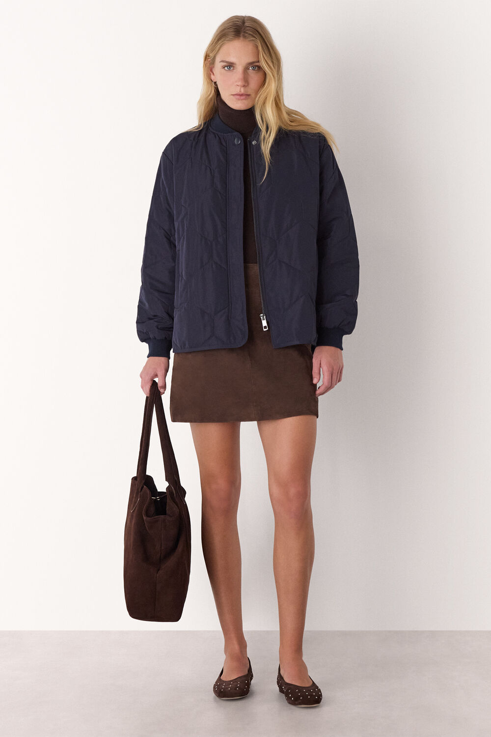 Ida Short Quilted Coat