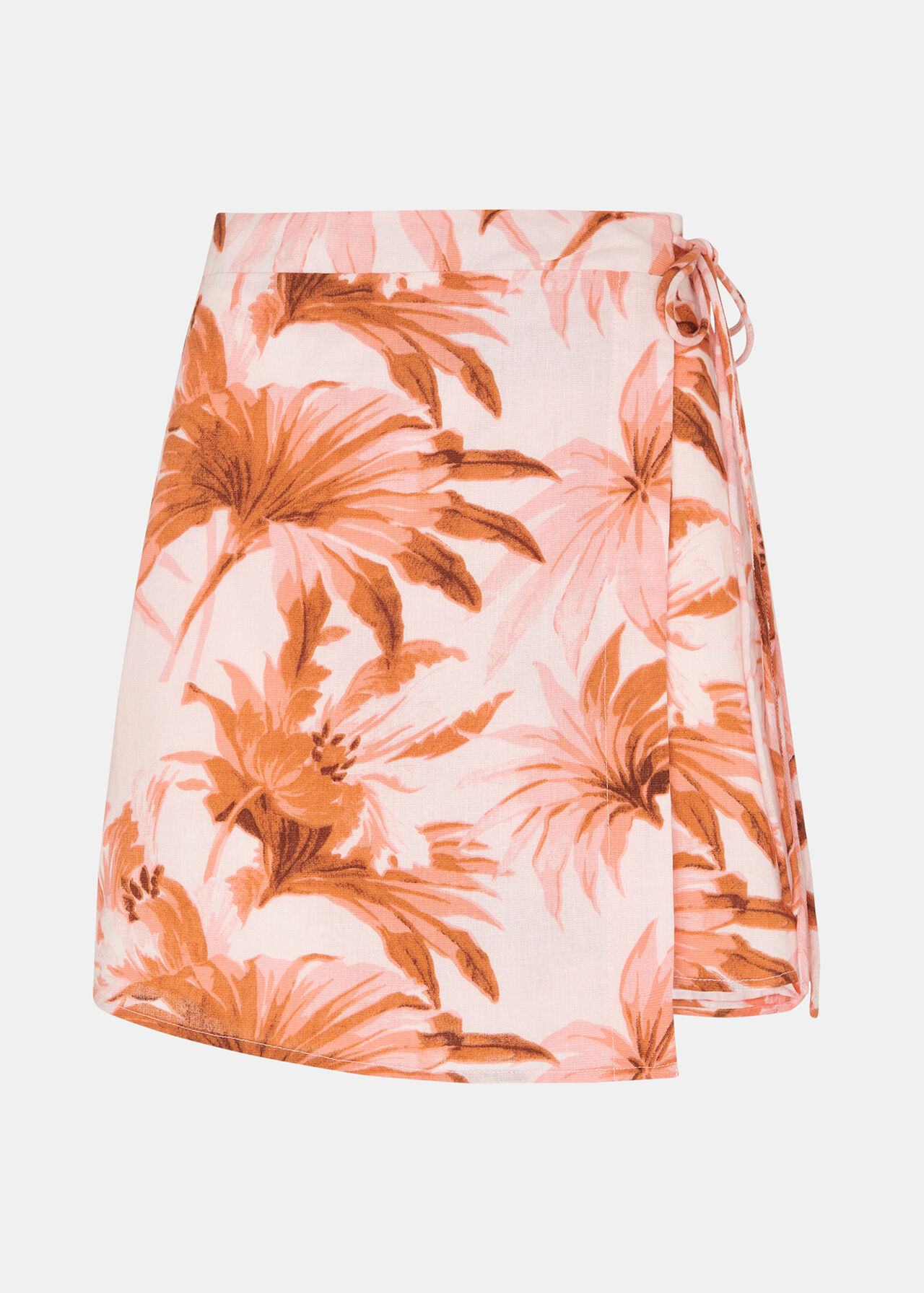 Honolulu Linen Blend Skirt