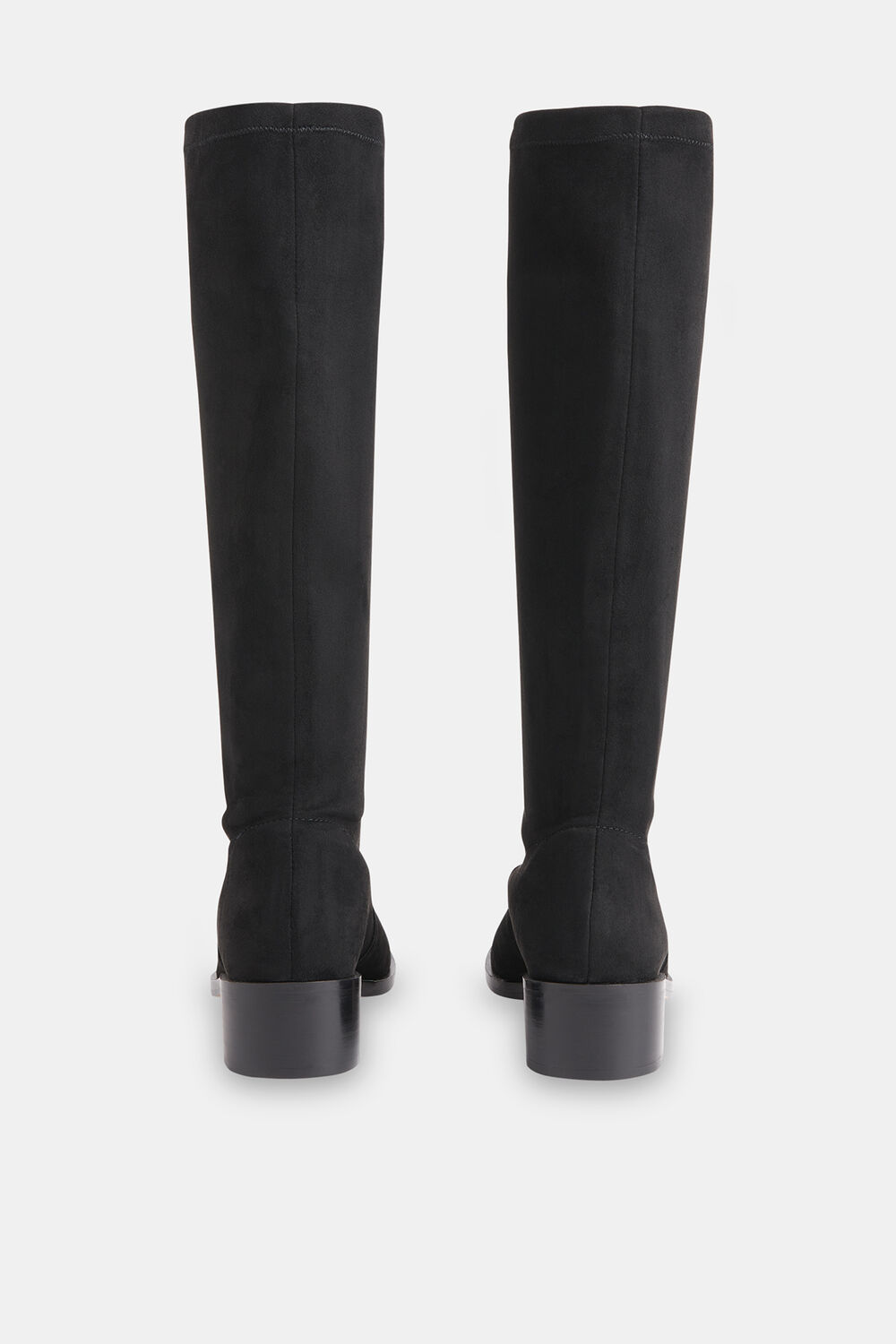 Black Lisi Stretch Knee High Boot