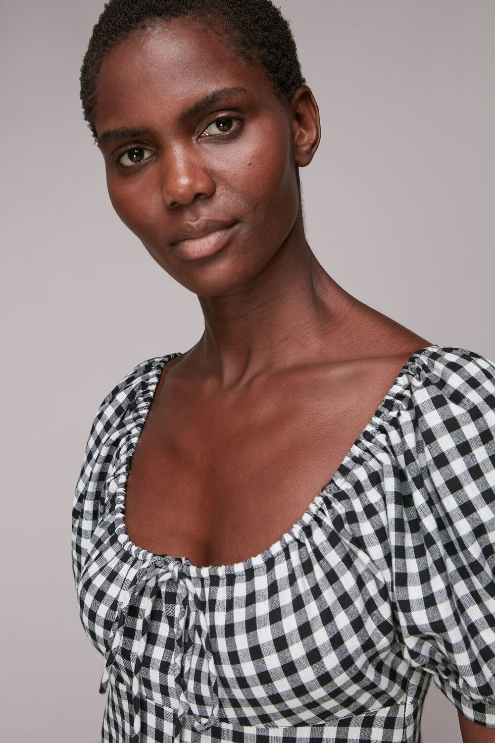 Gingham Check Elouise Dress