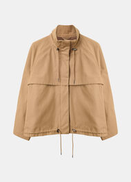 Funnel Neck Parka Jacket