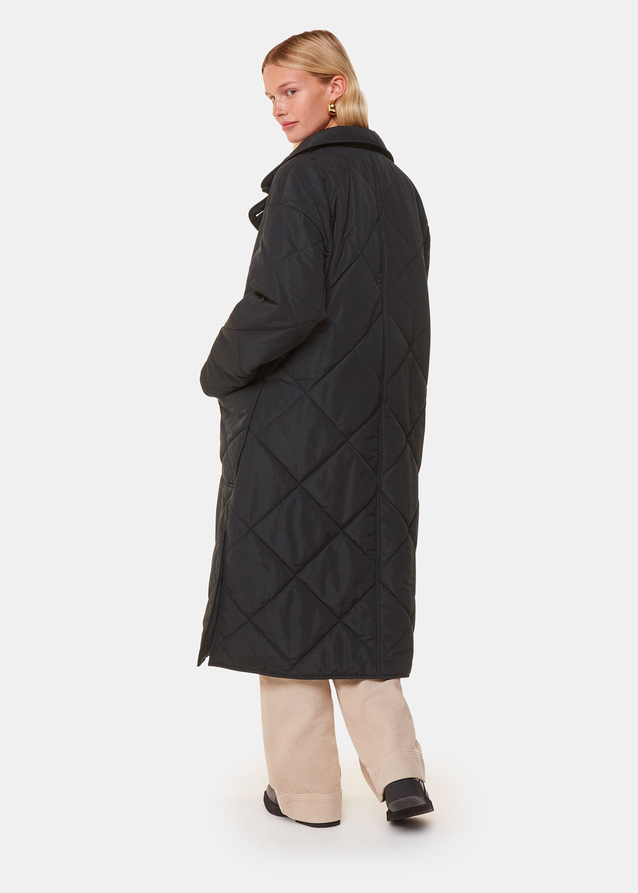Alice Longline Quilted Coat