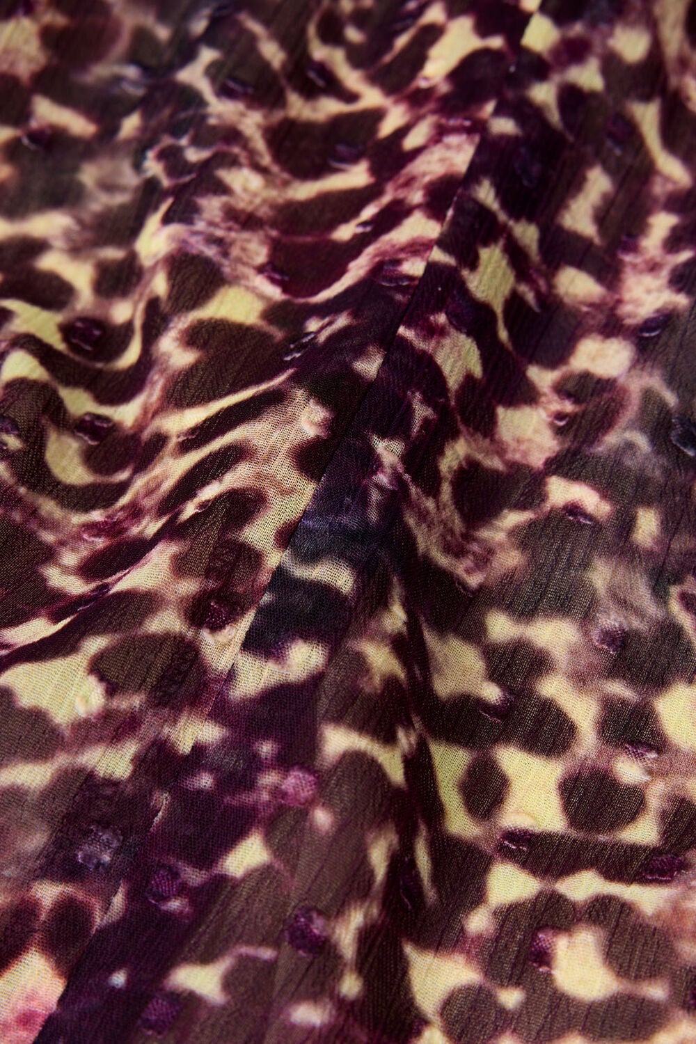Orchid Print Dobby Top