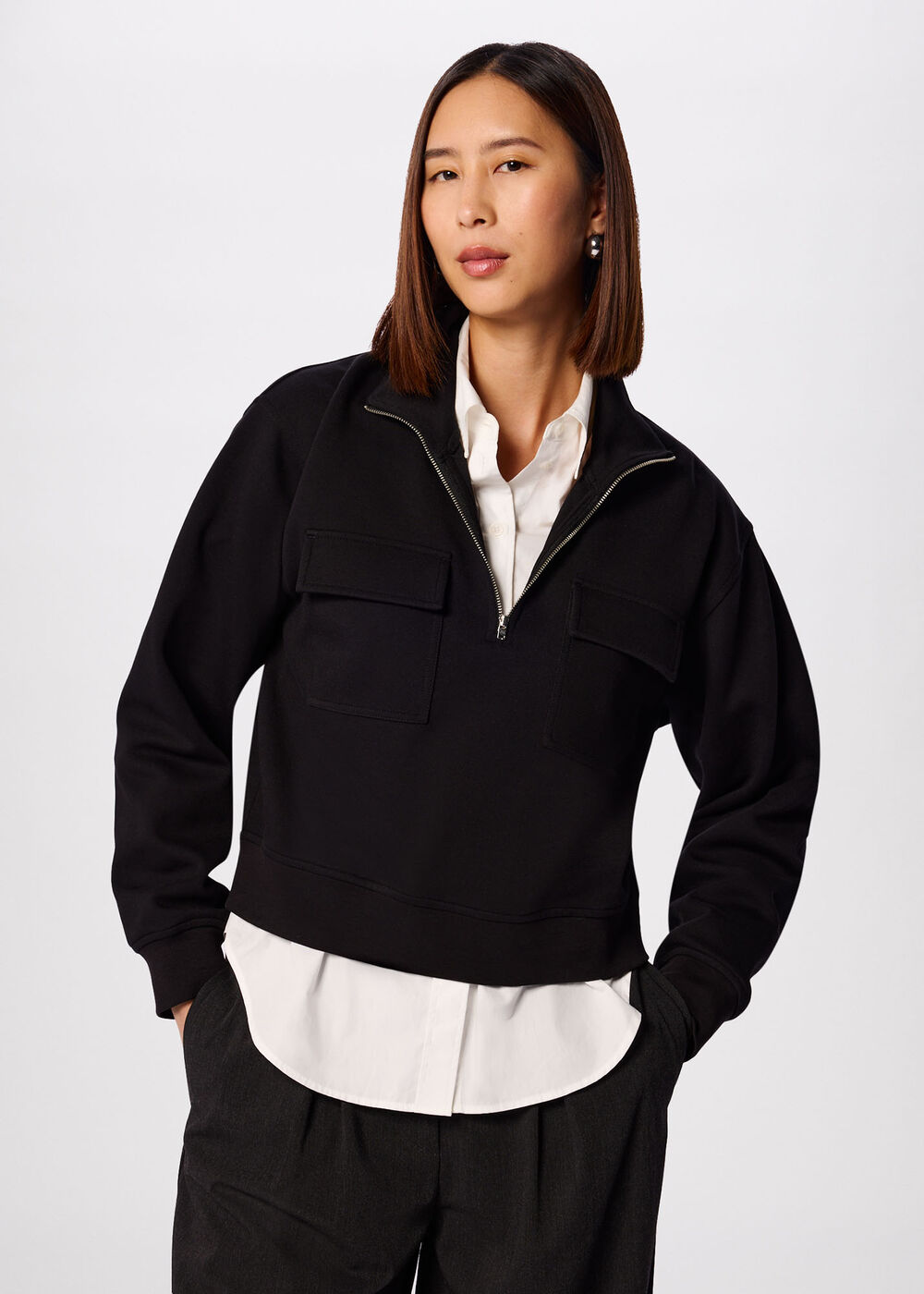 Funnel Quarter Zip Sweat