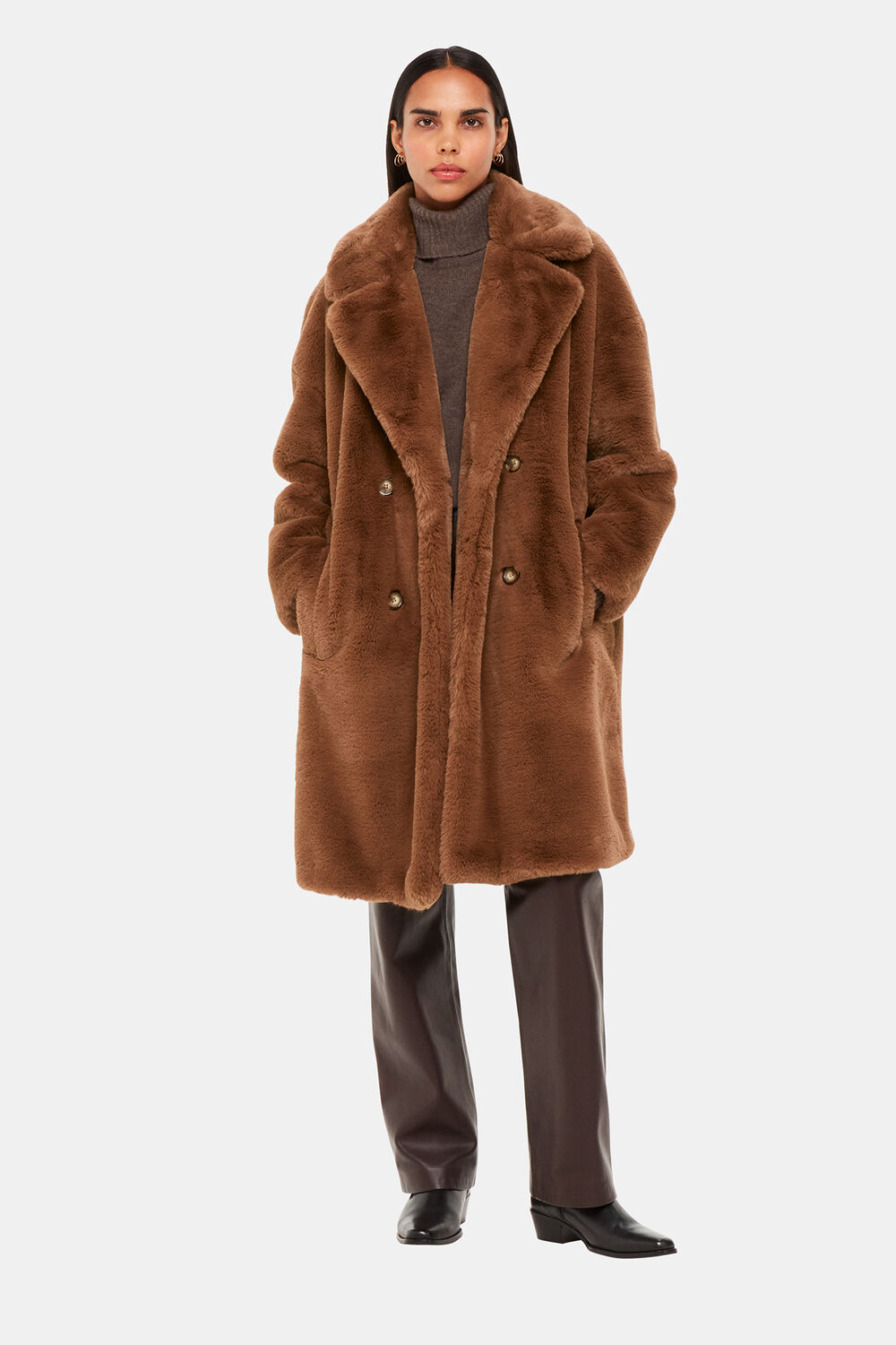 Teddy Faux Fur Coat