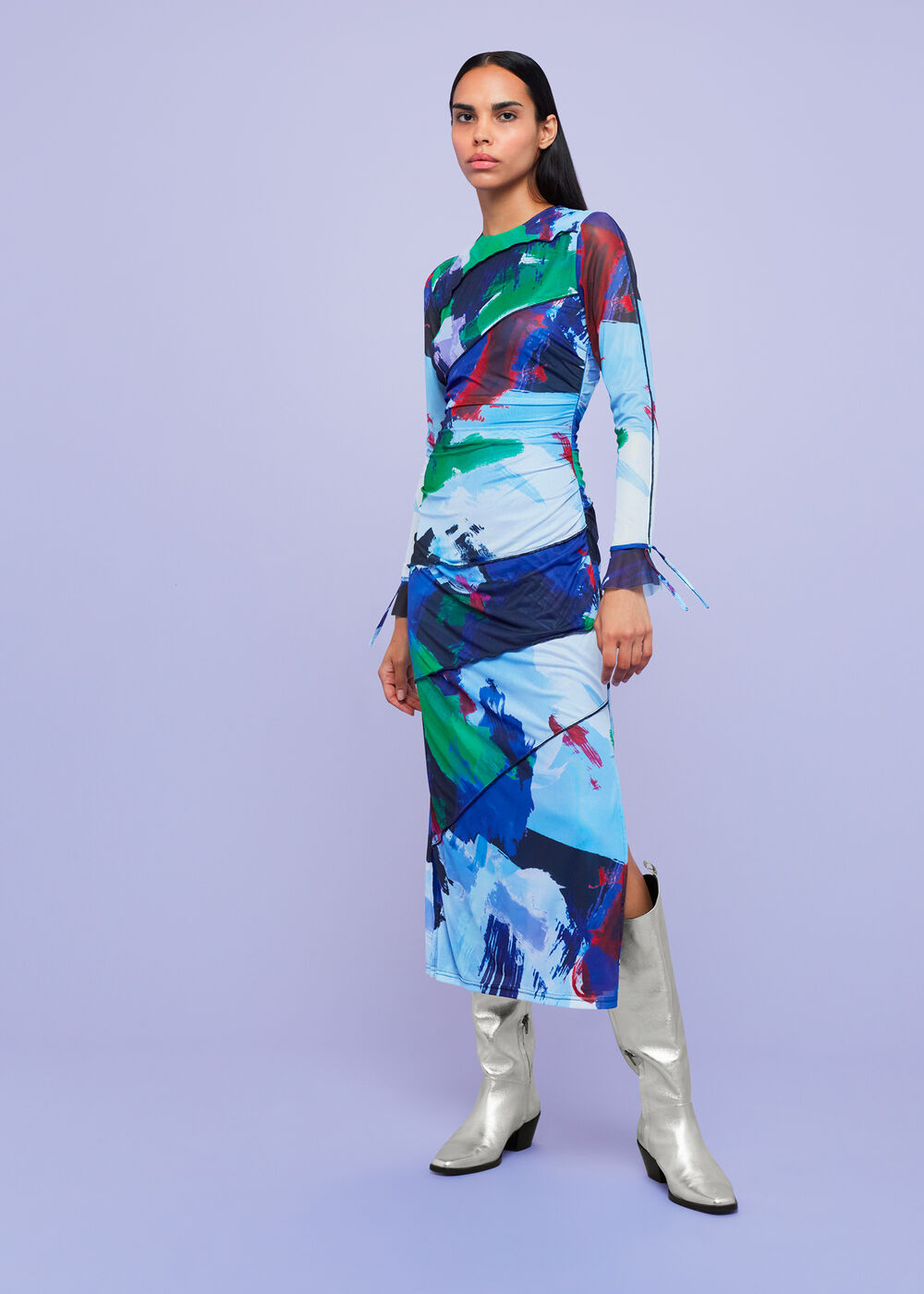 Brushmark Seam Detail Dress