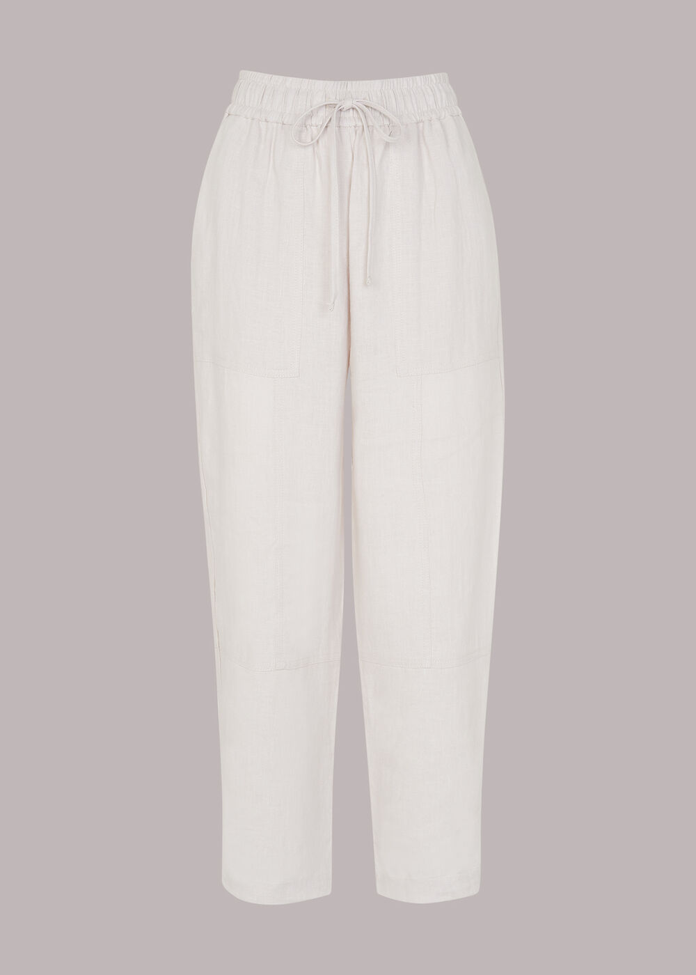 Linen Cargo Trouser