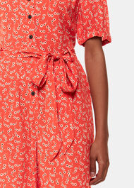 Petite Micro Floral Jumpsuit