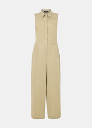 Ellis Western Linen Jumpsuit
