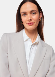 Crepe Boyfriend Blazer