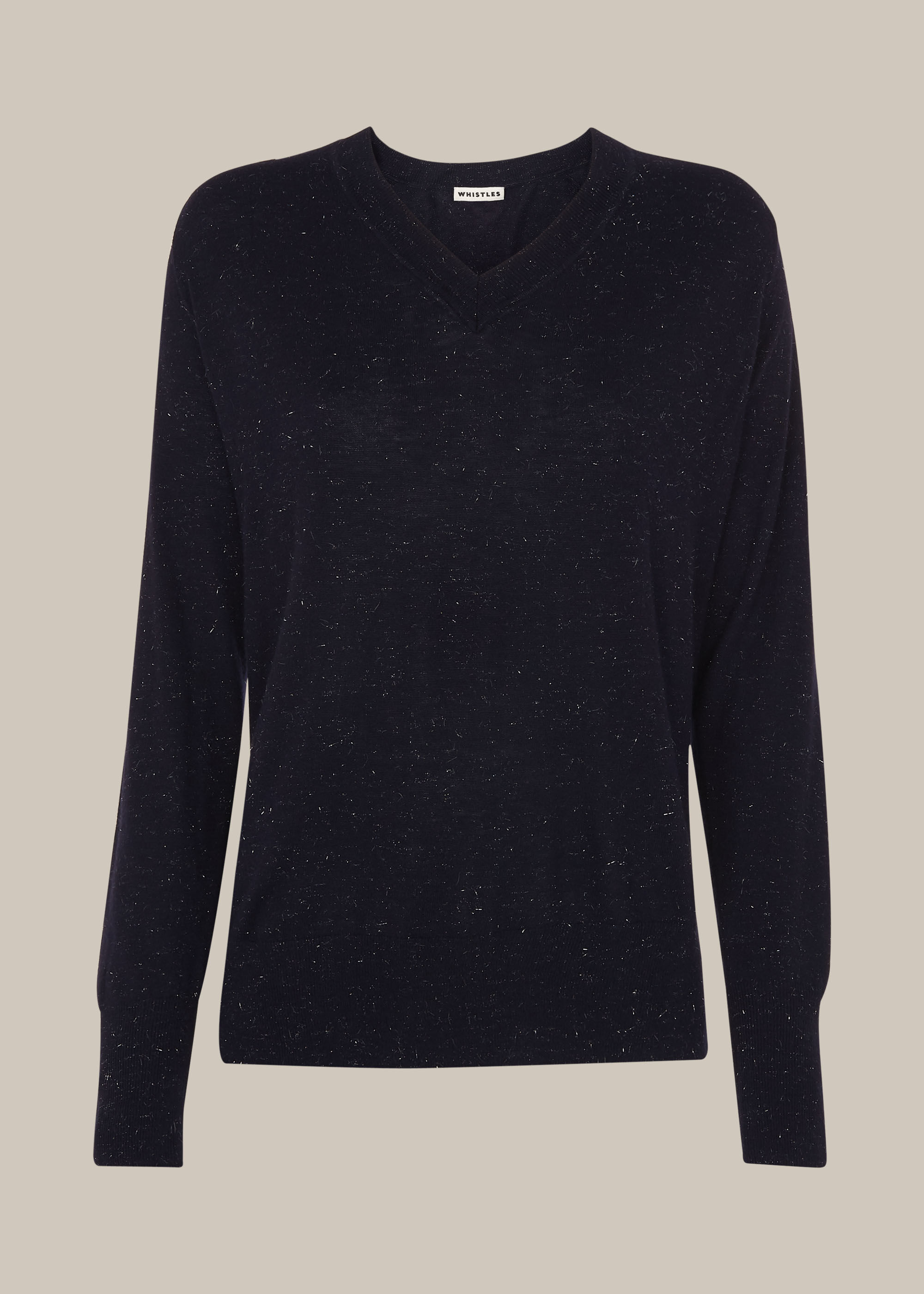 Annie Sparkle V Neck Knit