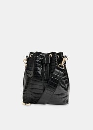 Giulia Croc Bucket Bag