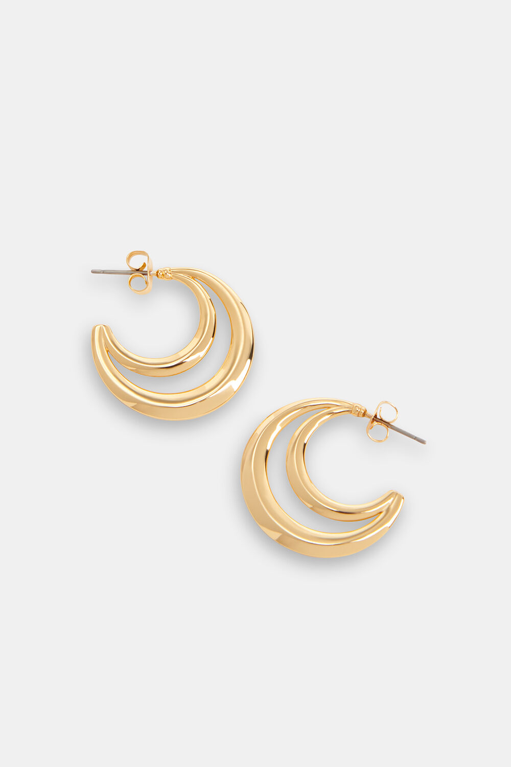 Outline Hoop Earring