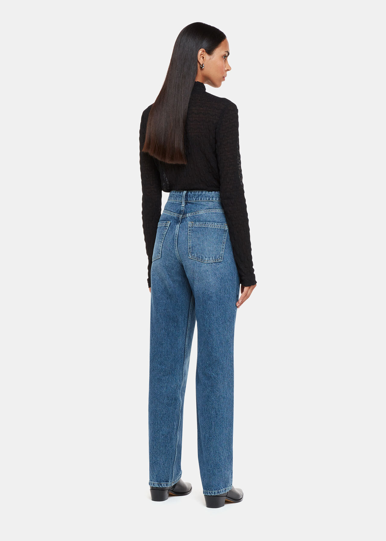 Straight Leg Full Length Jean