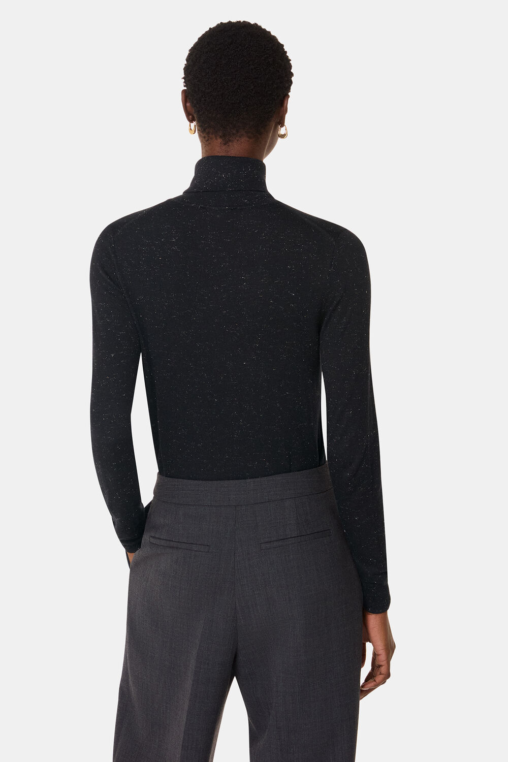 Annie Sparkle Roll Neck