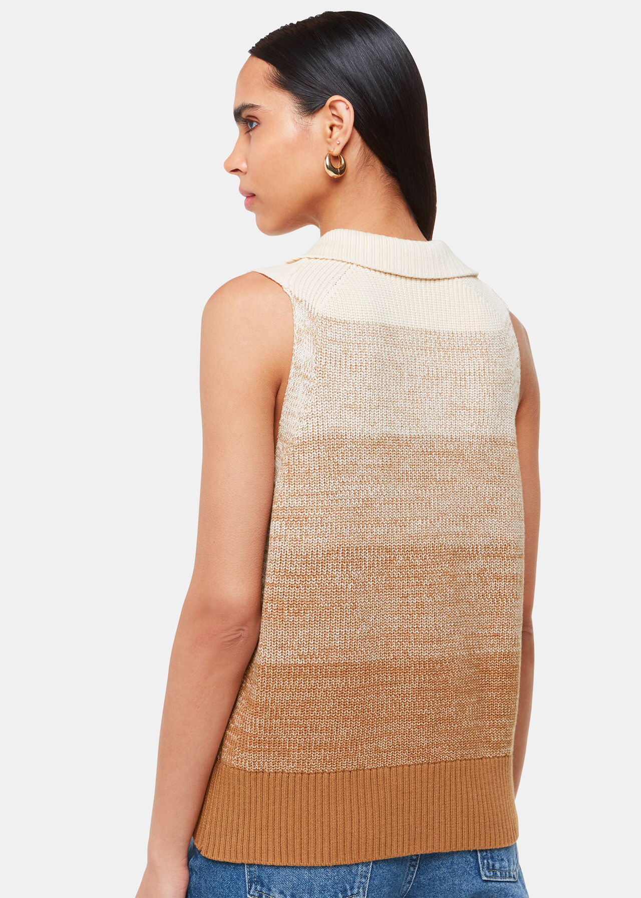 Ombre Collar Tank