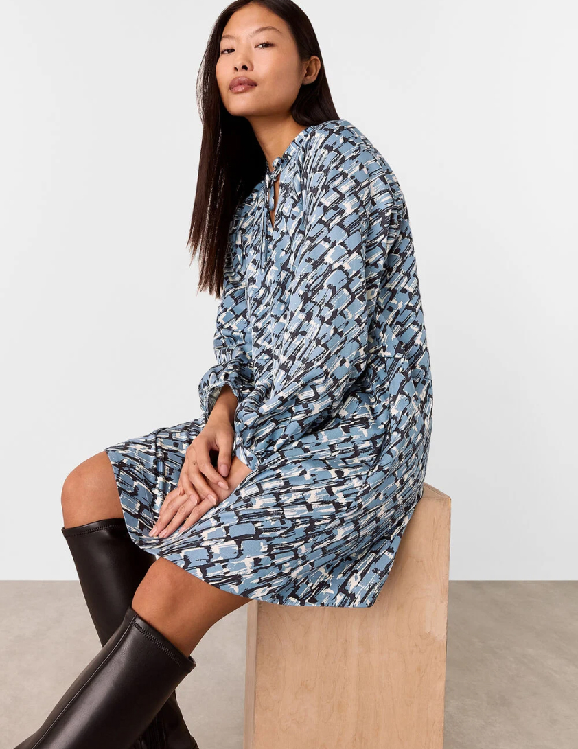 Whistles women’s black and white printed blouse – shop sale tops.