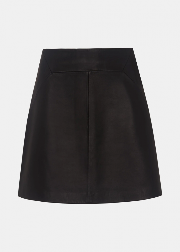 How To Wear The Leather Skirt This Autumn-Winter | Inspiration | WHISTLES